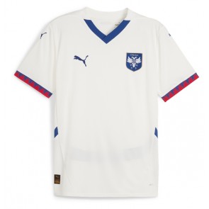 Serbia Replica Away Stadium Shirt Euro 2024 Short Sleeve